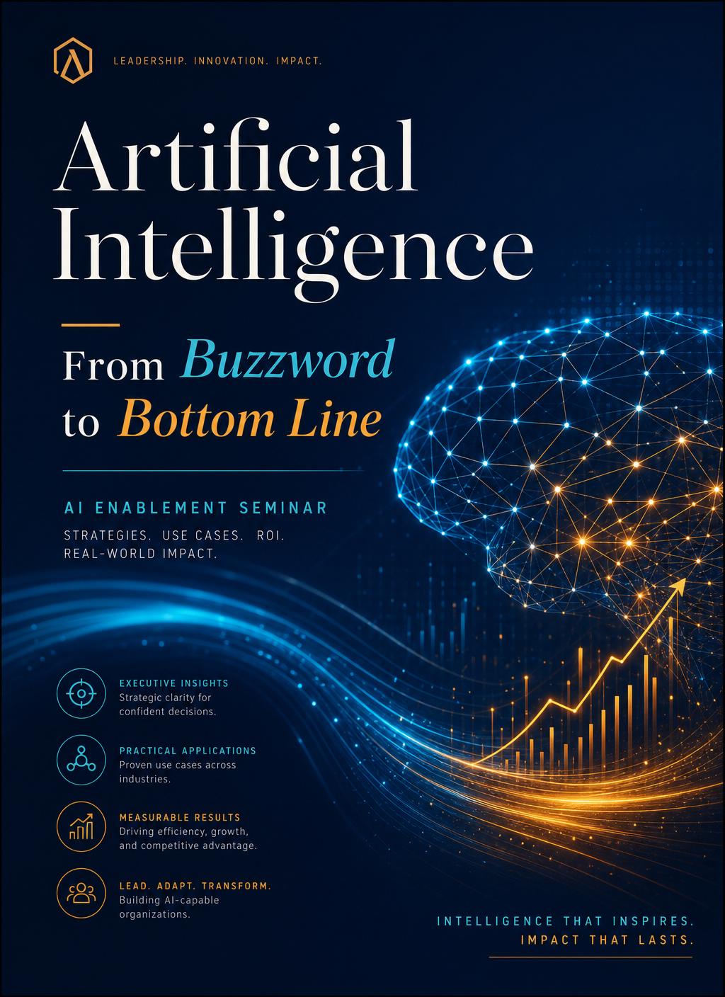 Energy Goggles AI Enablement Seminar brochure